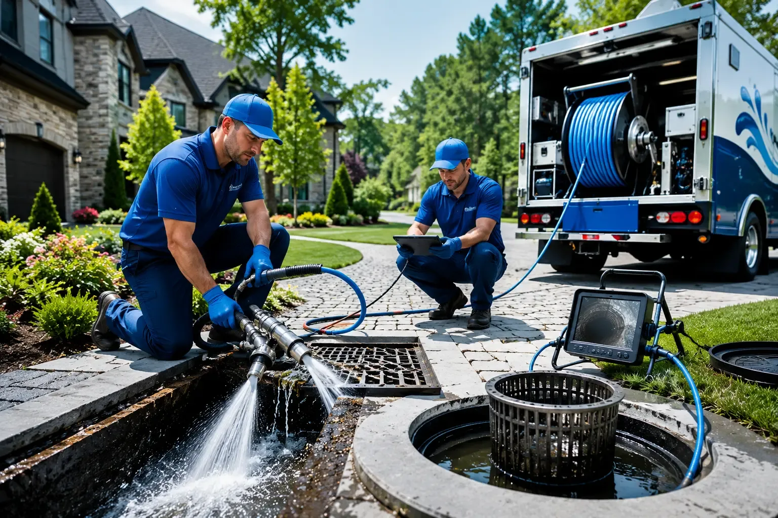 Local outdoor drain cleaning professionals in Pocono Pines, PA